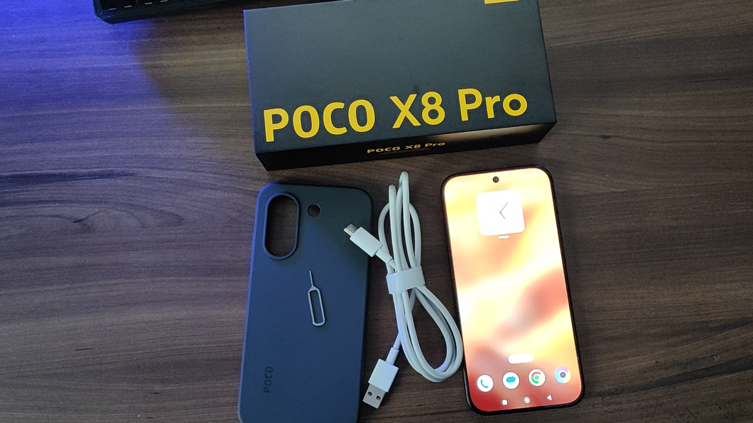 Conte&uacute;do da caixa do Poco X8 Pro | Vers&atilde;o global 