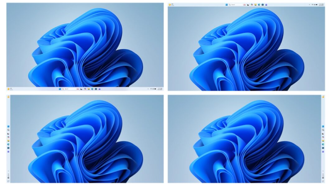 Barra de Tarefas móvel no Windows 11