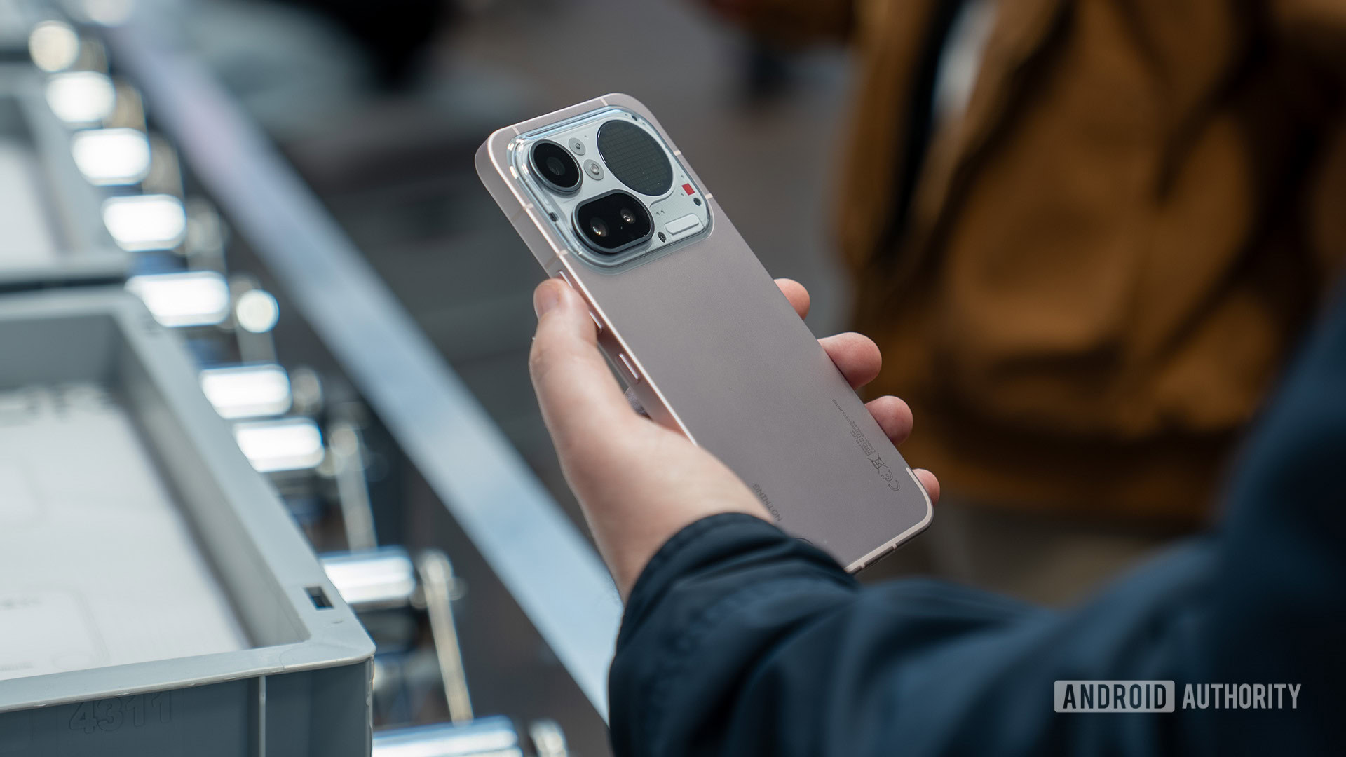 Nada Telefone 4a Pro Rosa