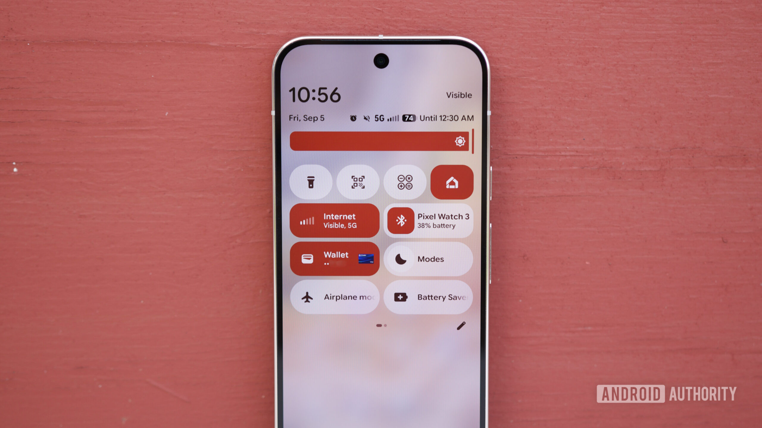 herói de configurações rápidas do google pixel 10 pro Material 3 Configurações rápidas expressivas no Google Pixel 10 Pro.