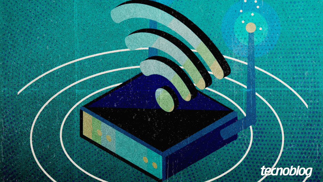 Ilustra&ccedil;&atilde;o sobre Wi-Fi