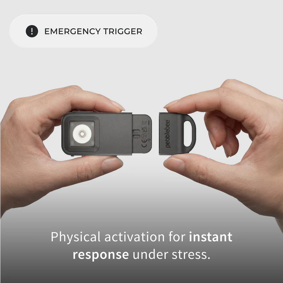 Gatilho de emerg&ecirc;ncia Pebbbbbe Halo