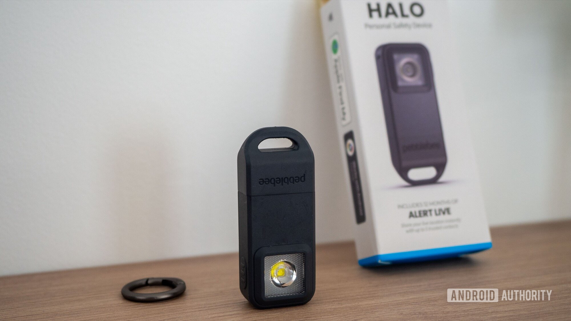 dispositivo de seguran&ccedil;a pessoal pebblebee halo com hub google find com caixa e chaveiro