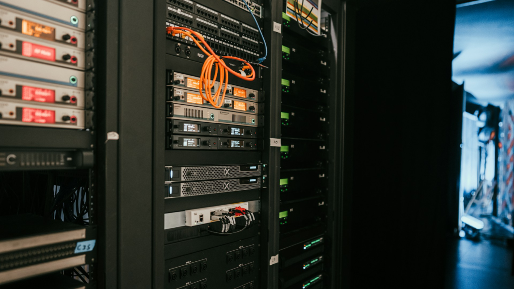 imagem da sala de servidores