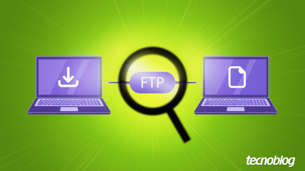 ilustra&ccedil;&atilde;o sobre FTP