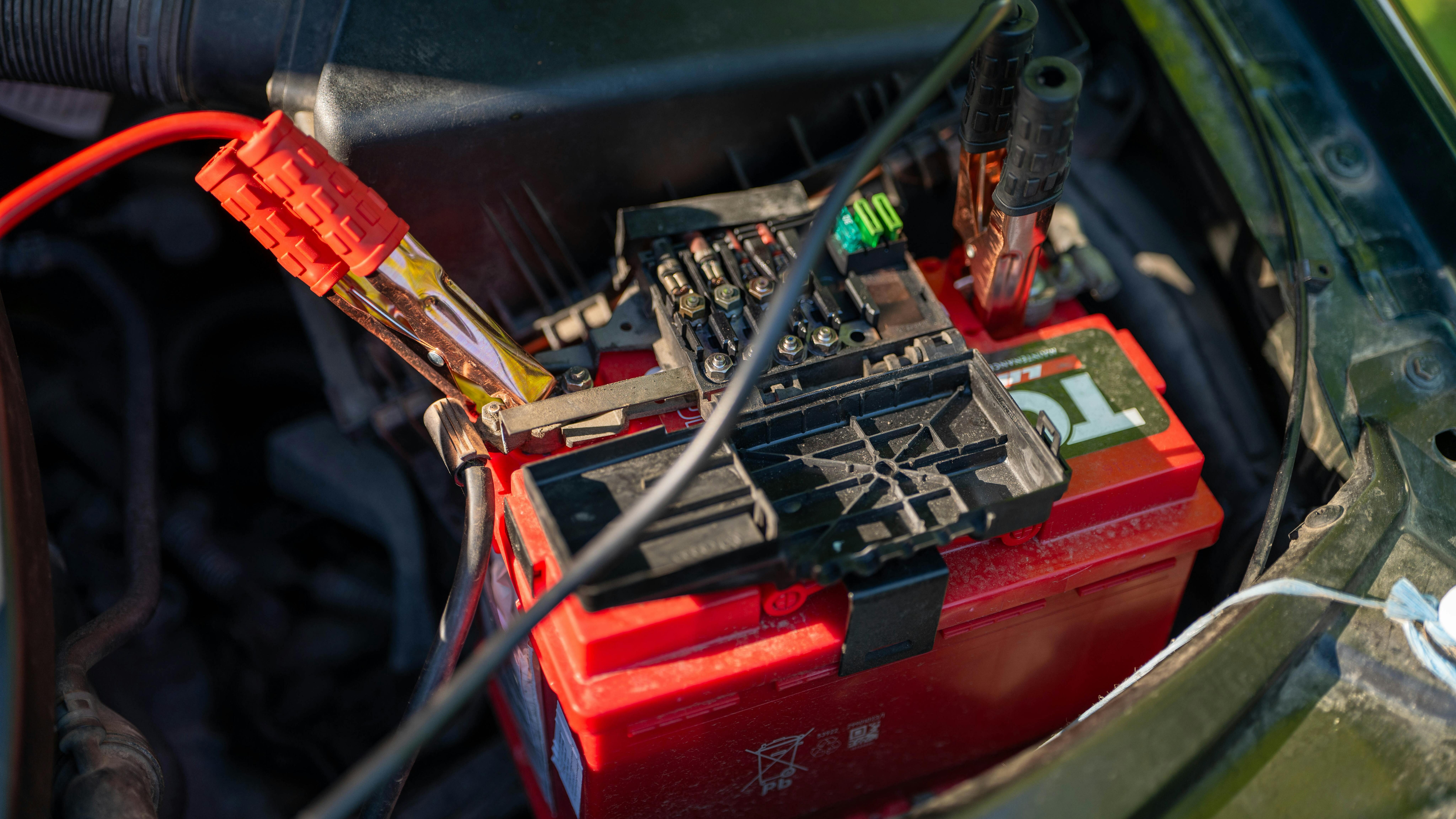 Ilustração de bateria chumbo-ácido