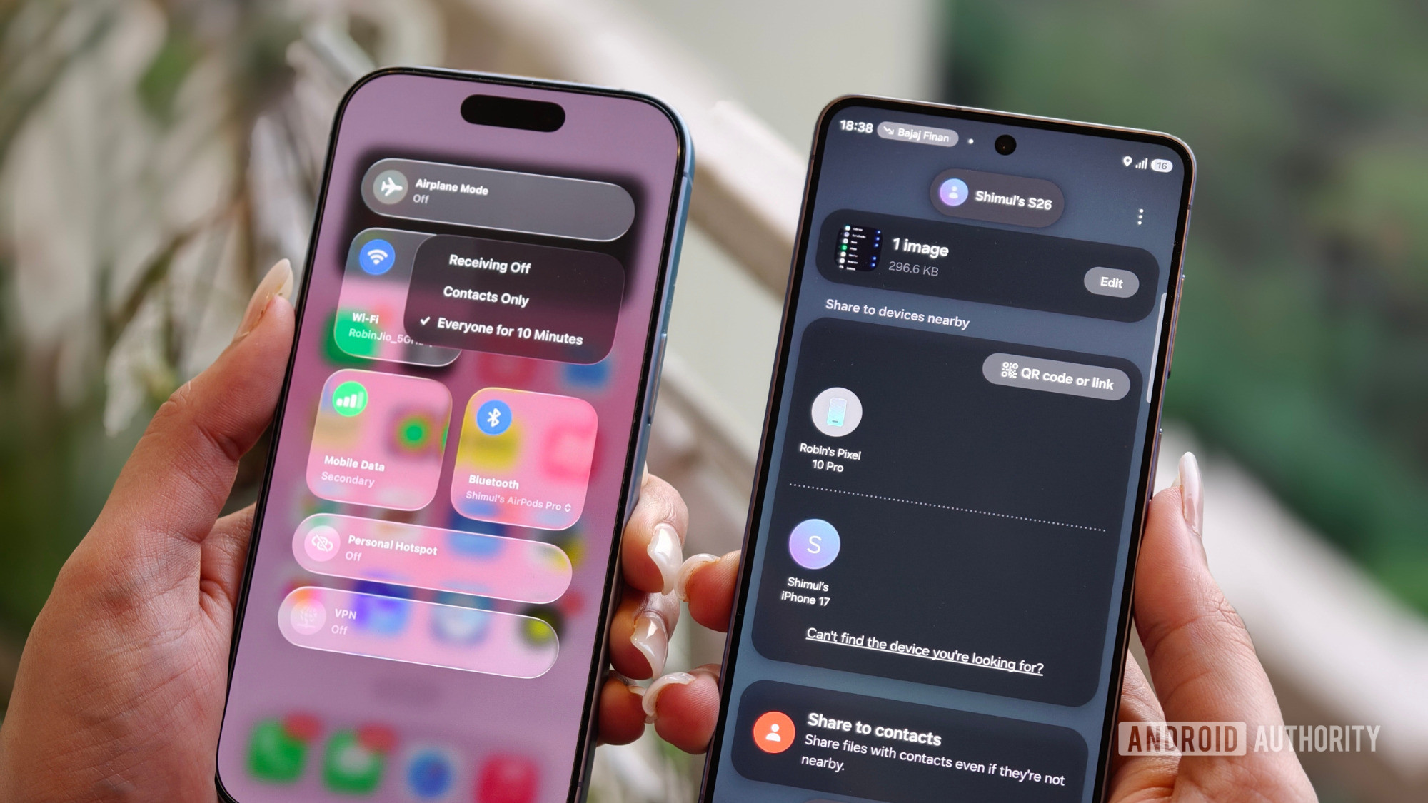 Transferindo arquivos do Galaxy S26 para o iPhone 17 Transferindo arquivos do Galaxy S26 para o iPhone 17