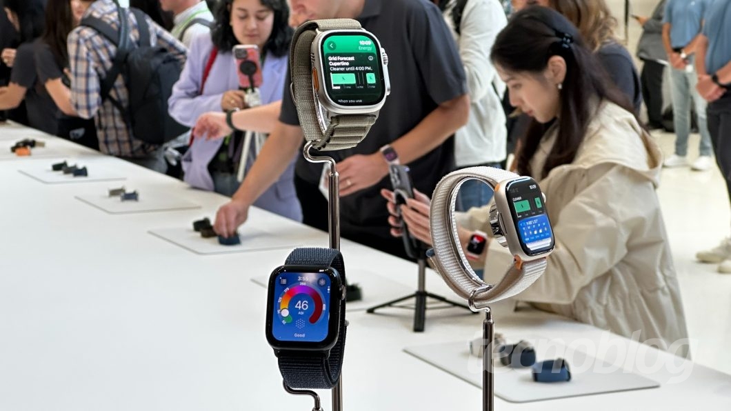 Apple Watch Series 9 e Apple Watch Ultra 2 foram lan&ccedil;ados no evento Wonderlust (Imagem: Th&aacute;ssius Veloso/Tecnoblog)
