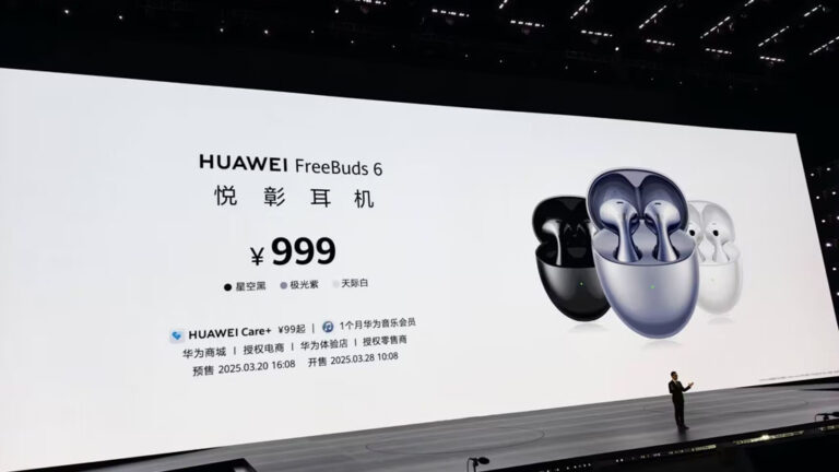 Huawei FreeBuds 6 (Foto: Divulga&ccedil;&atilde;o)