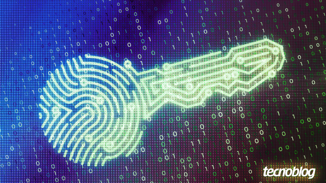 Ilustra&ccedil;&atilde;o de criptografia