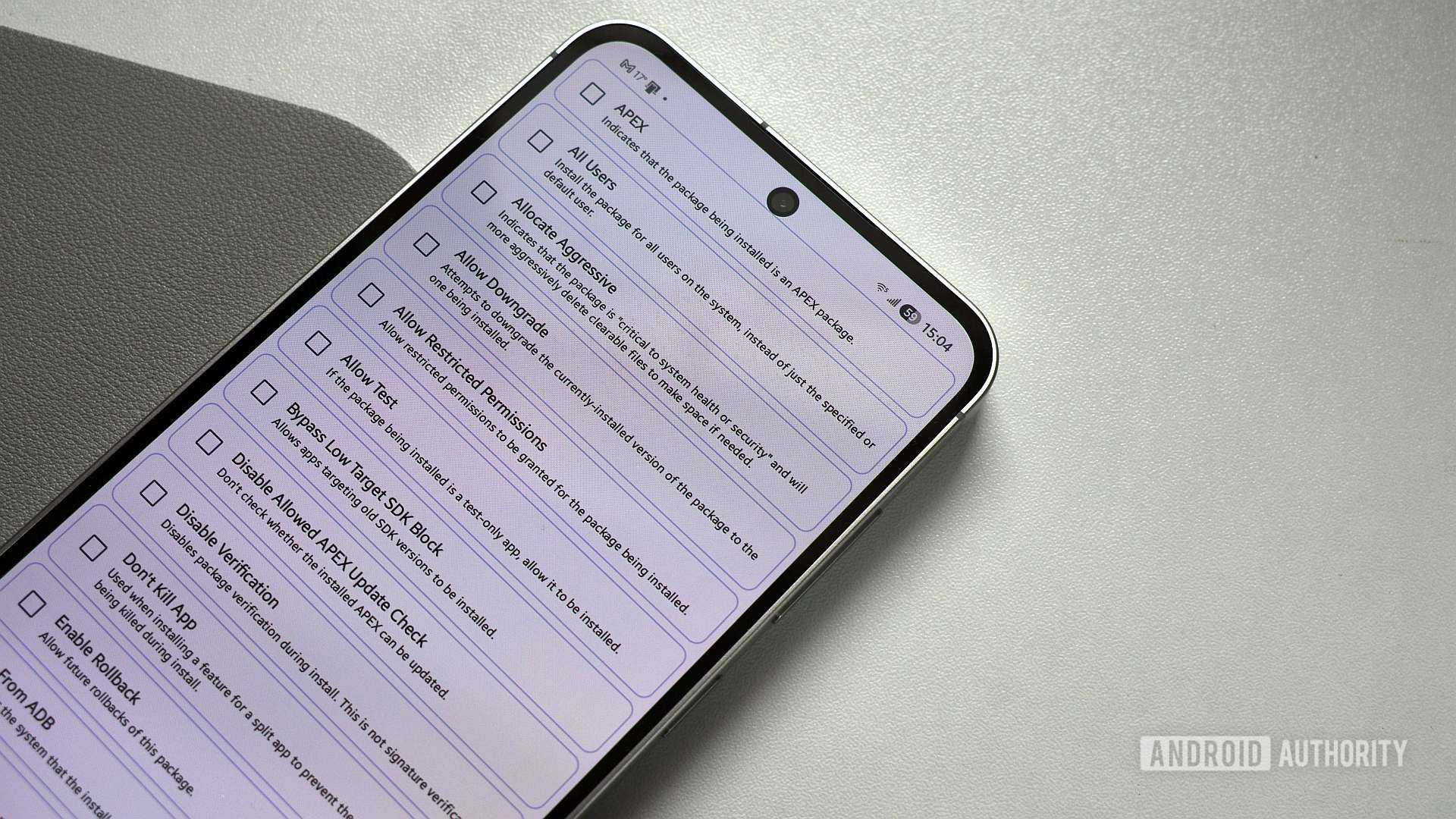 instalar com op&ccedil;&otilde;es android app shizuku 1