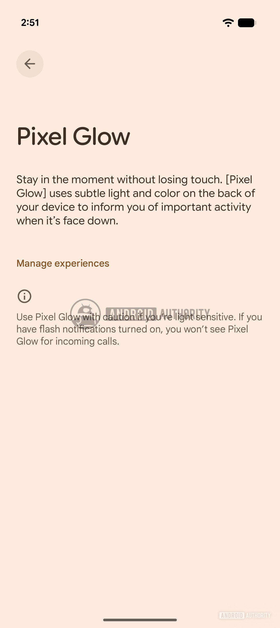 android 17 beta brilho de 4 pixels com marca d'&aacute;gua