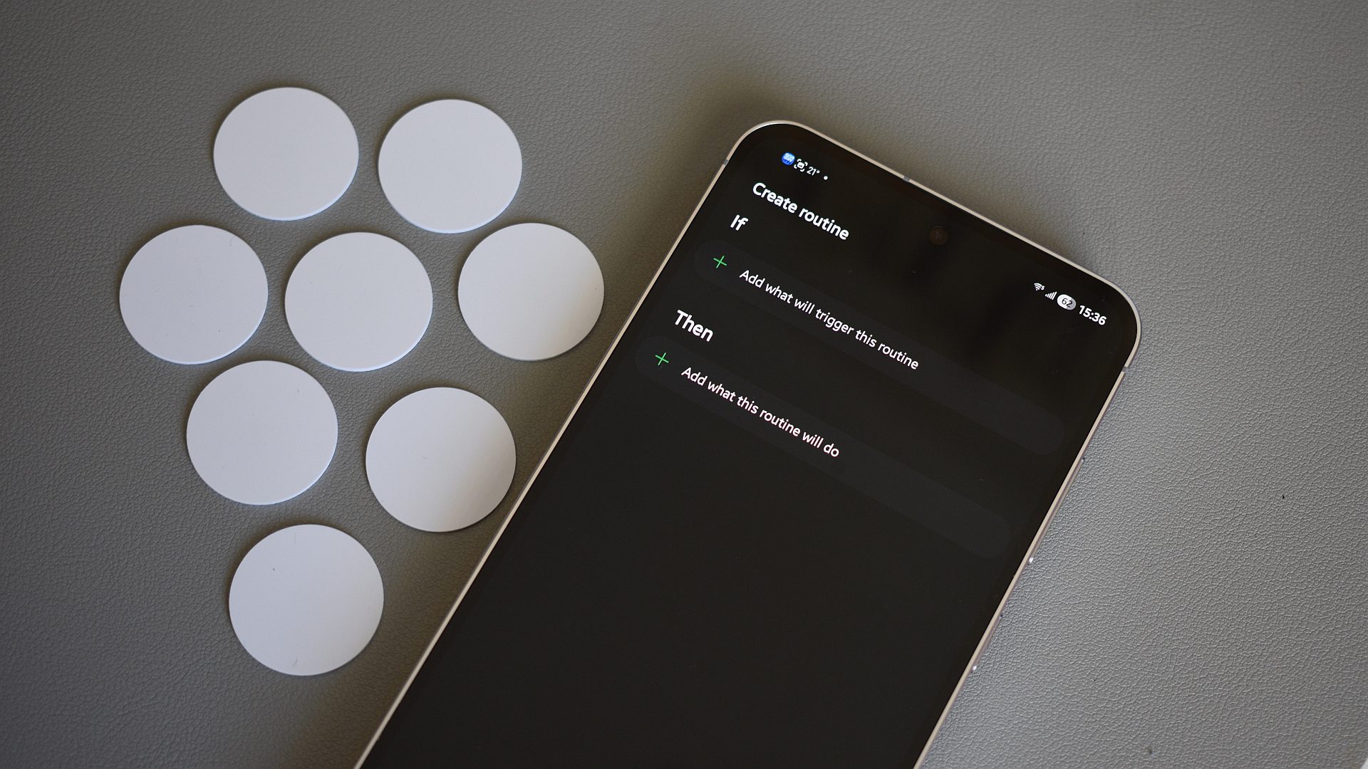 android auto nfc tags modos e rotinas samsung 1