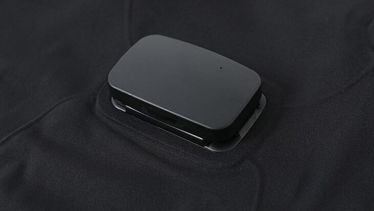 Sensor em camiseta inteligente