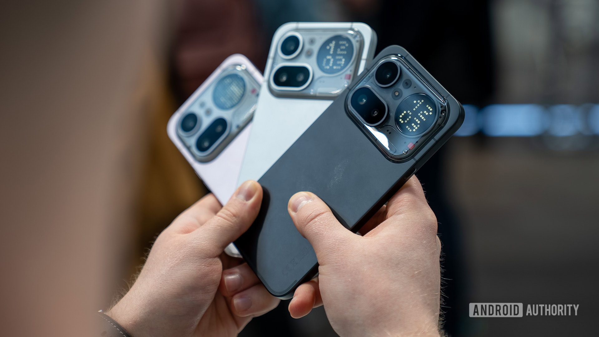 Nada Phone 4a Pro todas as cores