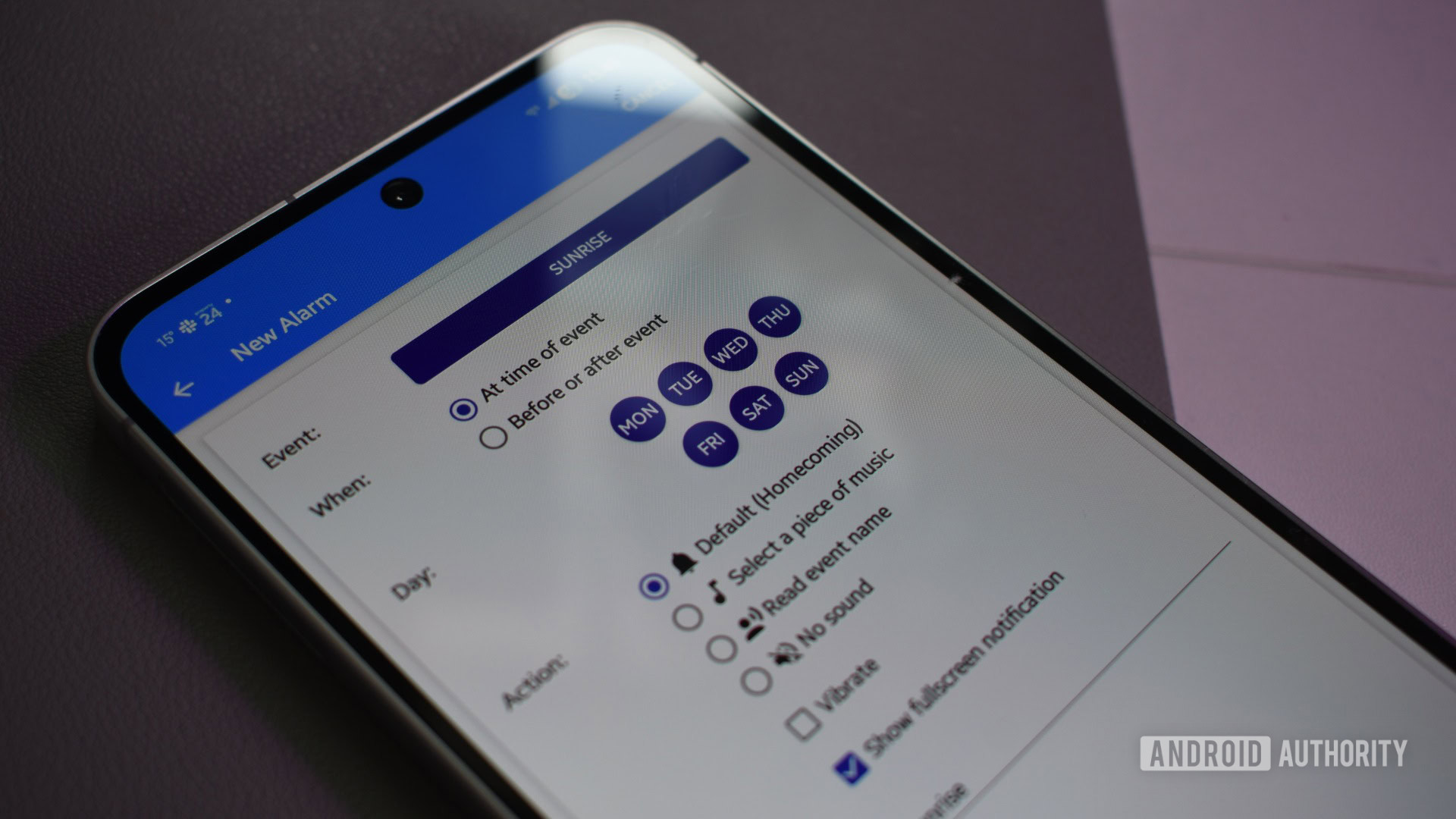 alternativas de relógio do Google, aplicativo de alarme solar 2
