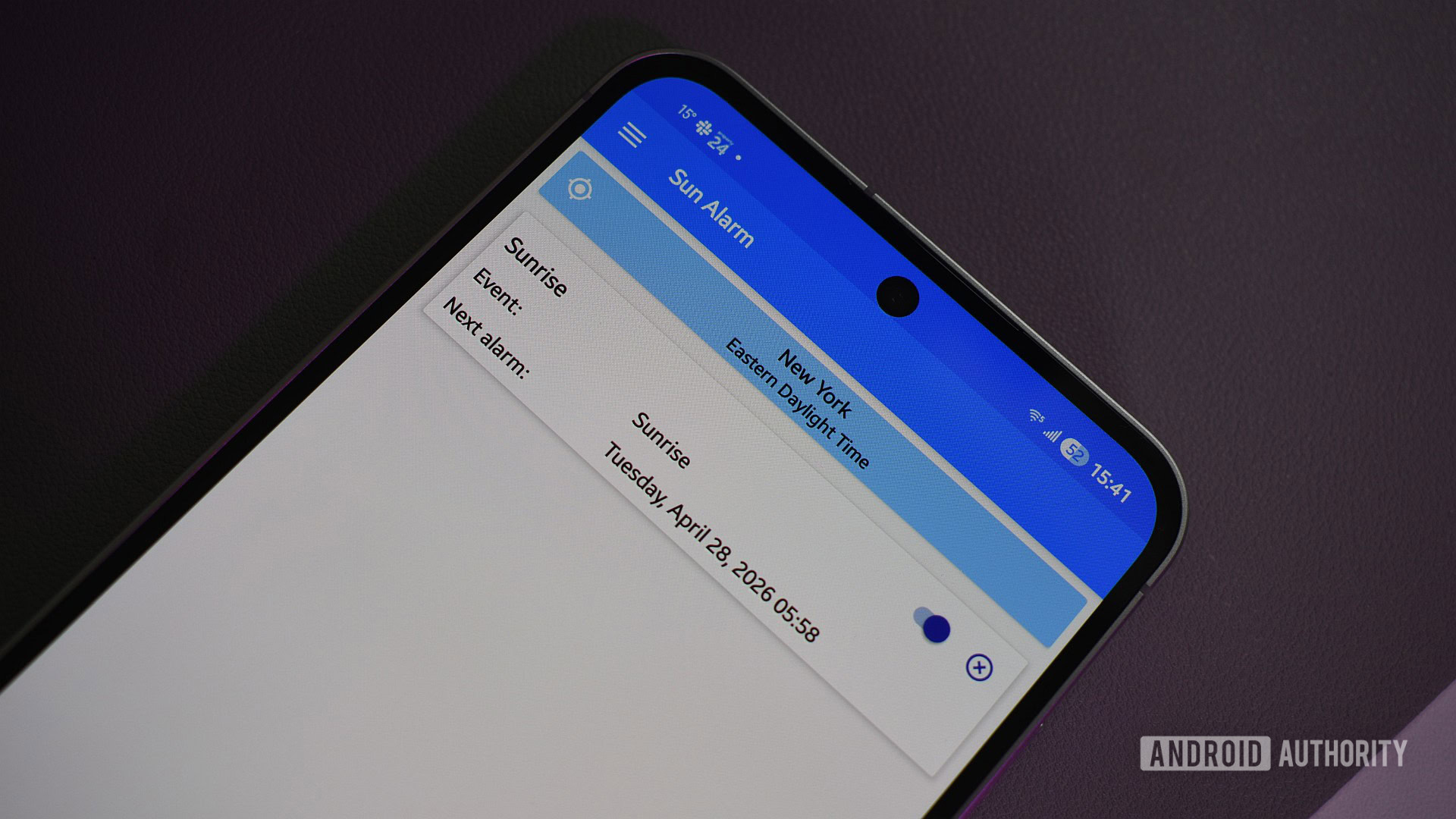 alternativas de relógio do Google, aplicativo de alarme solar 3