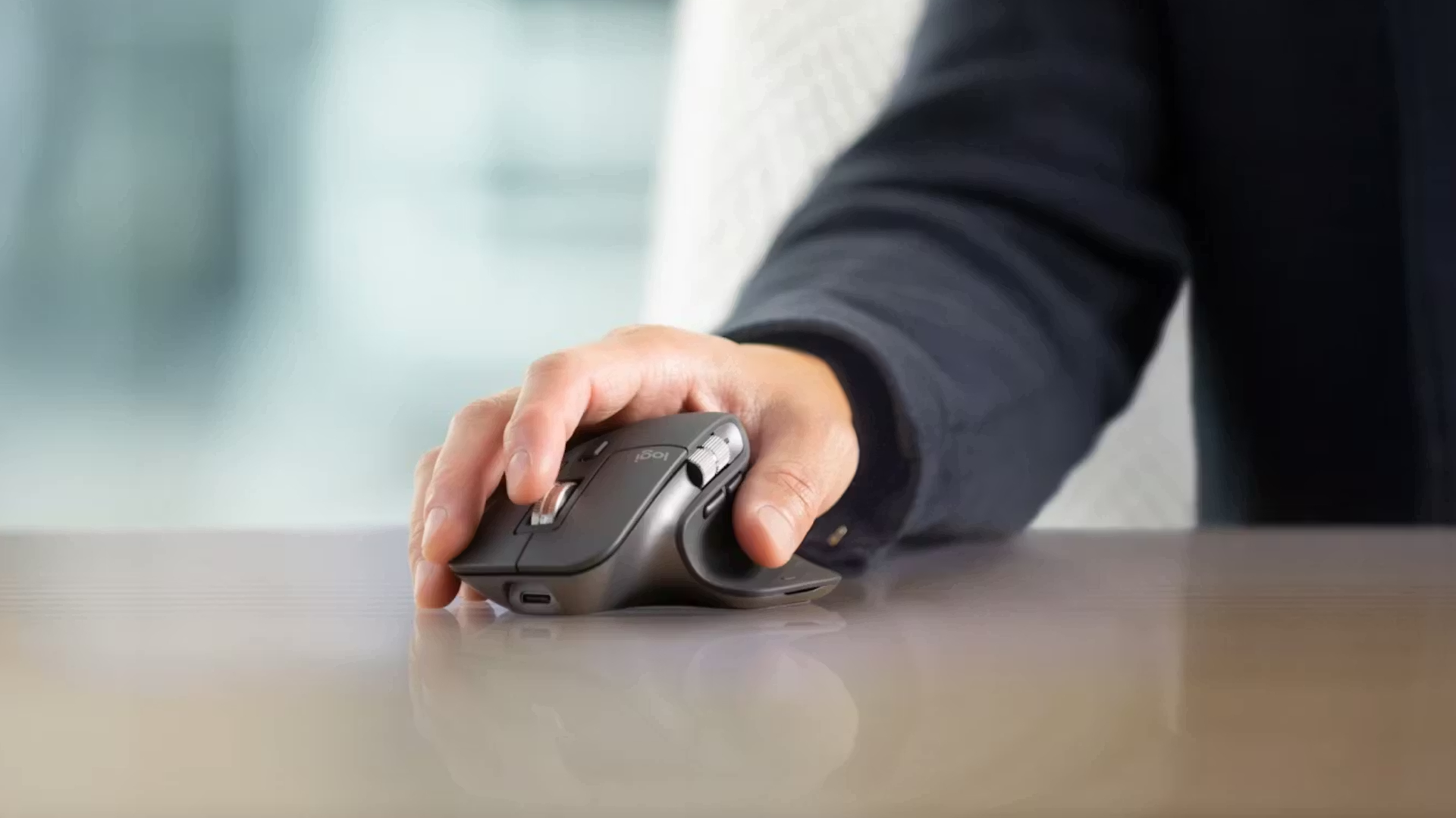 Mouse Logitech MX Master 3s (imagem: Divulgação/Logitech)