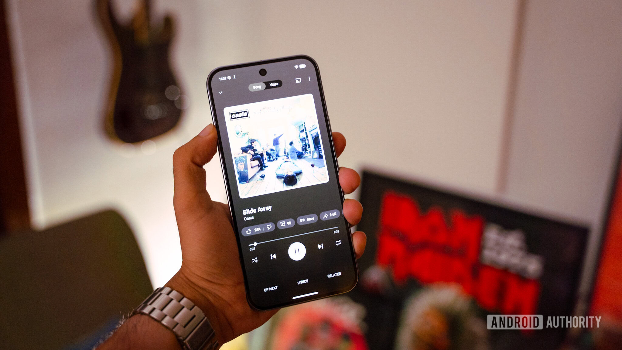 Reprodução de música do Pixel 10 Pro XL