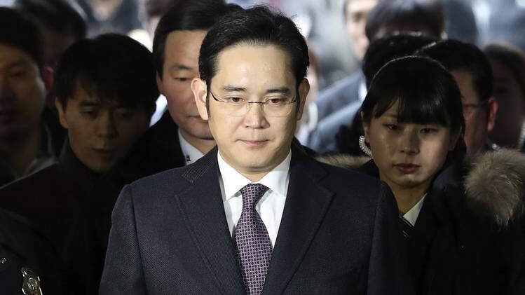 Imagem de Lee Jae-Yong, presidente executivo da Samsung