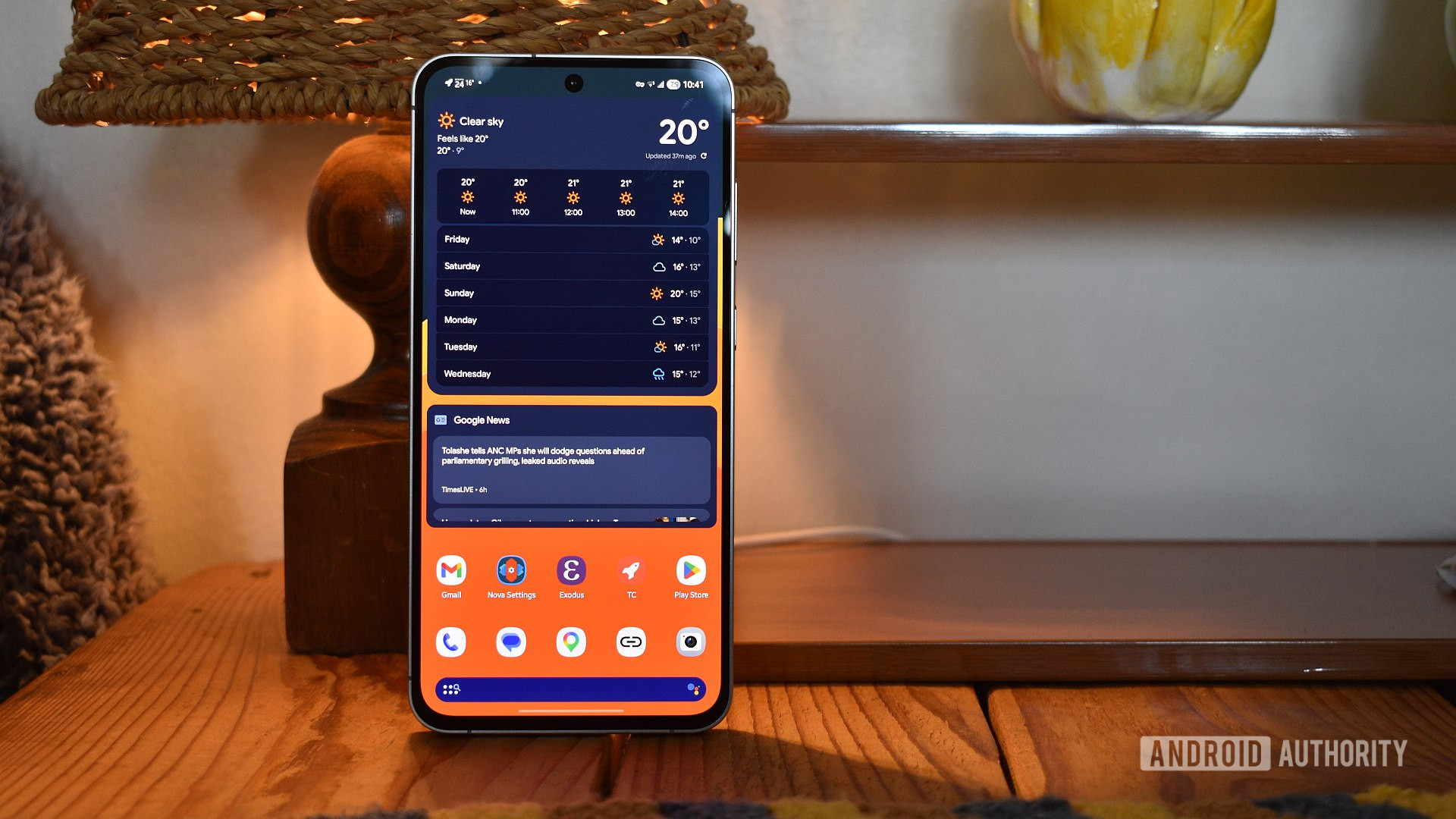 tela inicial do nova launcher 1