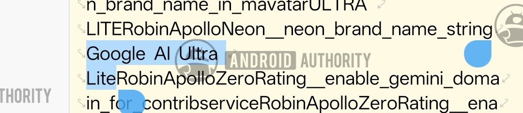Google AI ultra texto