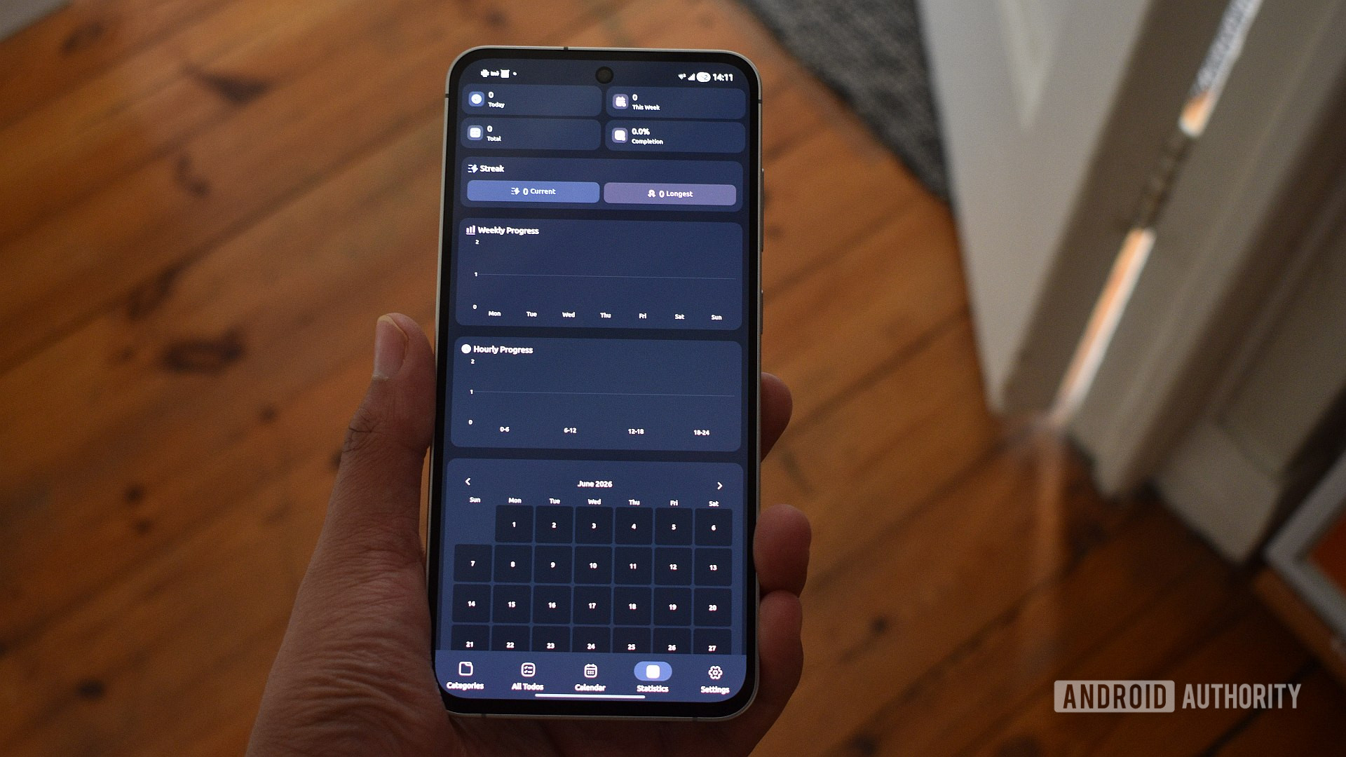 entusiasmo aplicativo Android 1