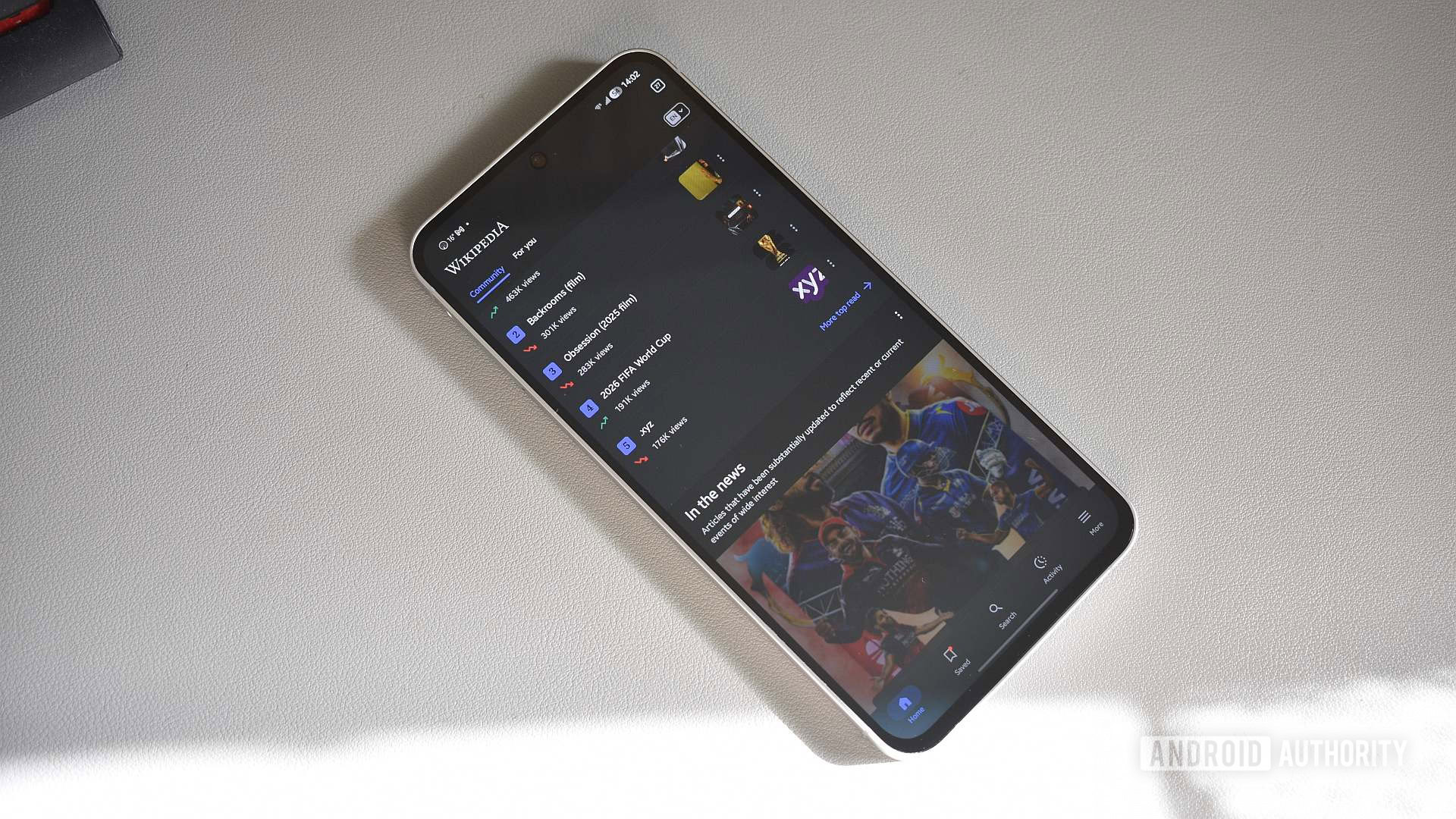 Aplicativo para Android da Wikipédia 1