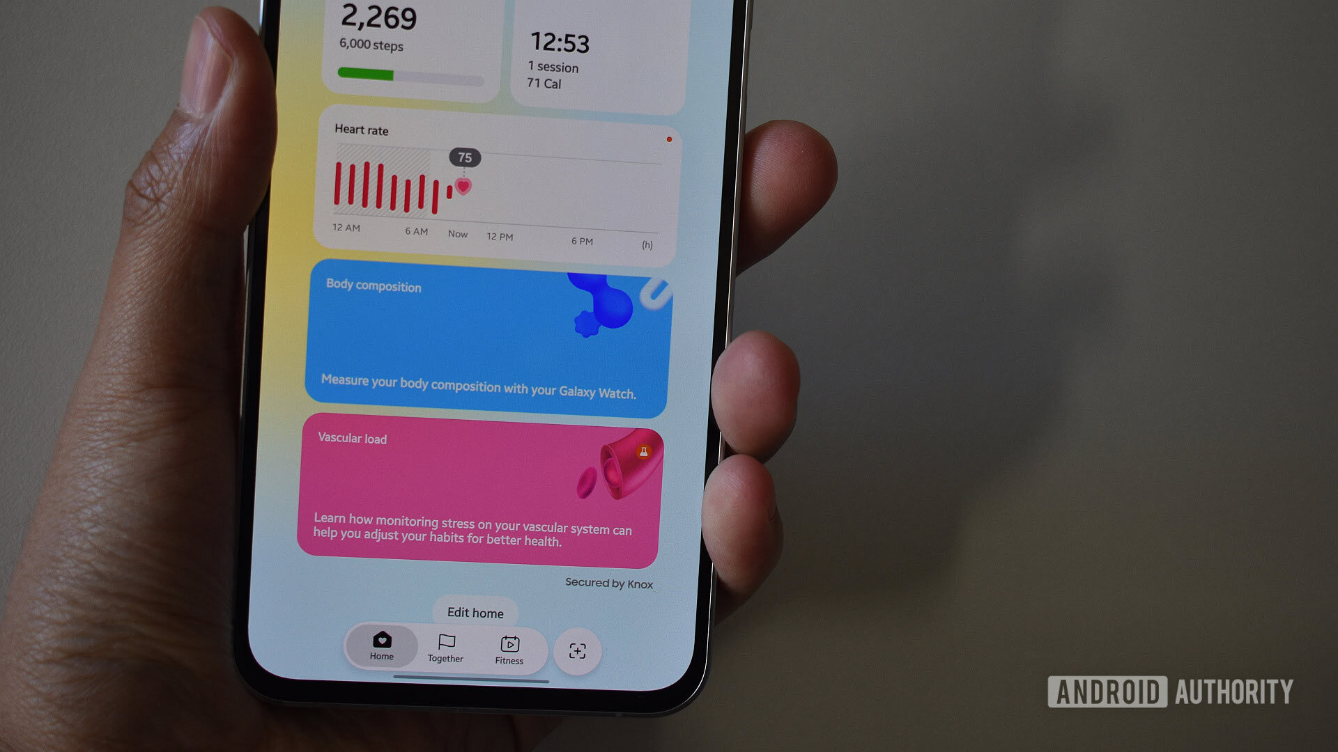 aplicativo Samsung Health redesenha carga vascular 1 aplicativo Samsung Health redesenha carga vascular 1