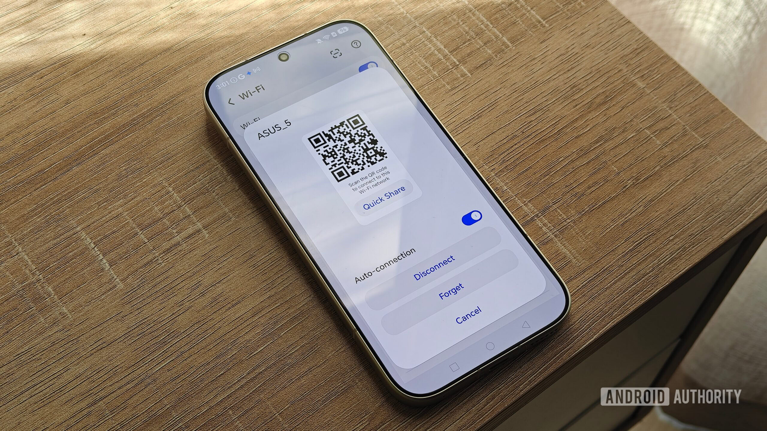 código qr para uma rede wi-fi