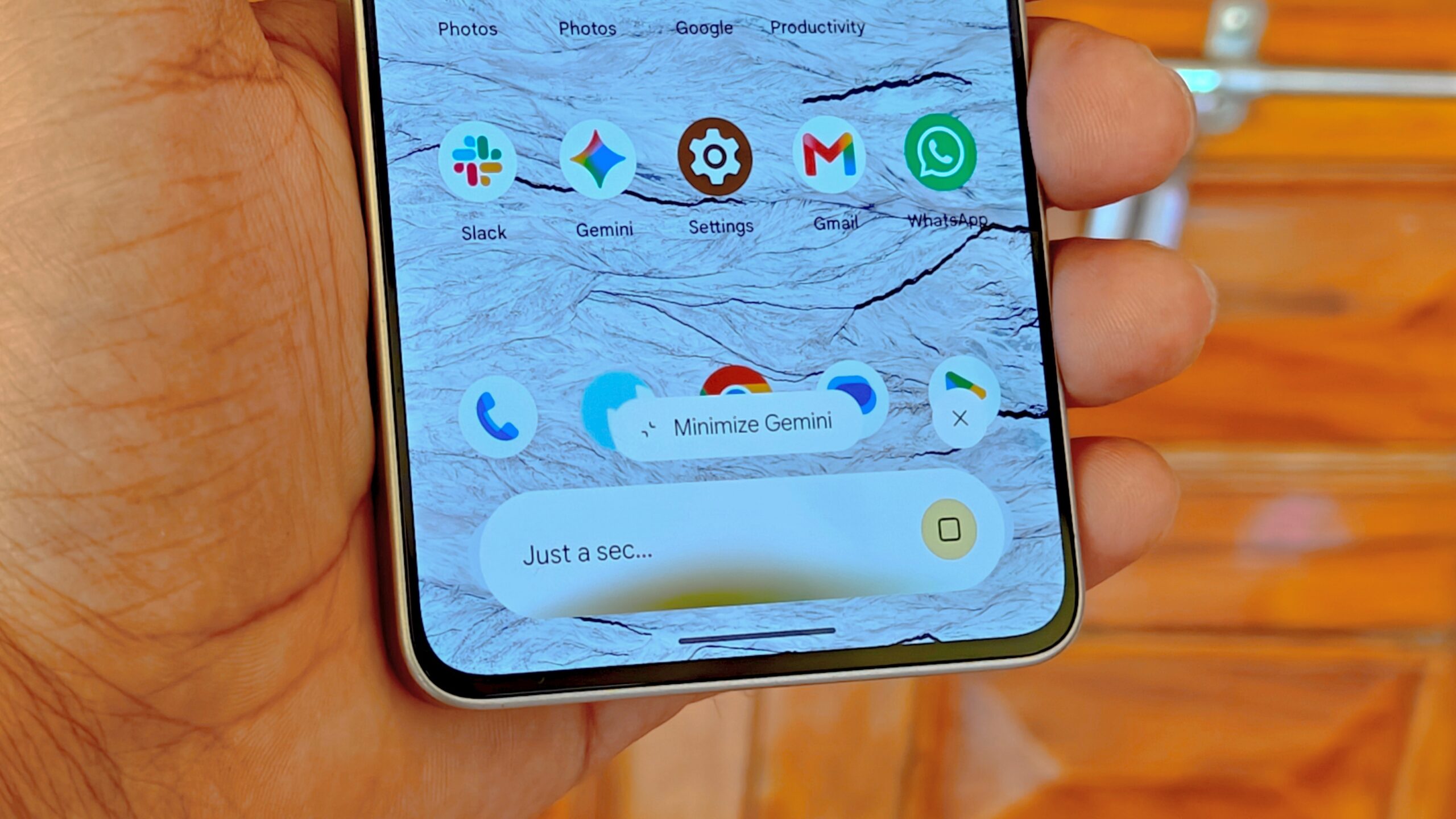 Botão Mininizar sobreposição Gemini Botão Mininizar sobreposição Gemini