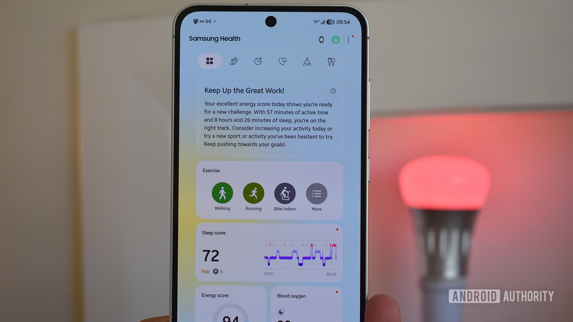 painel de redesenho do aplicativo Samsung Health 1 painel de redesenho do aplicativo Samsung Health 1