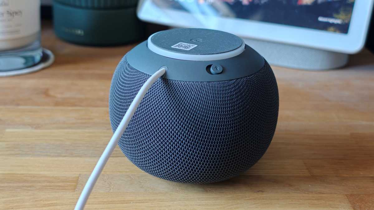 Google Home Speaker fixed cable