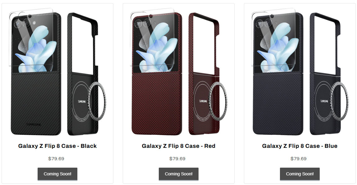 Capas finas para Samsung Galaxy Z Flip 8