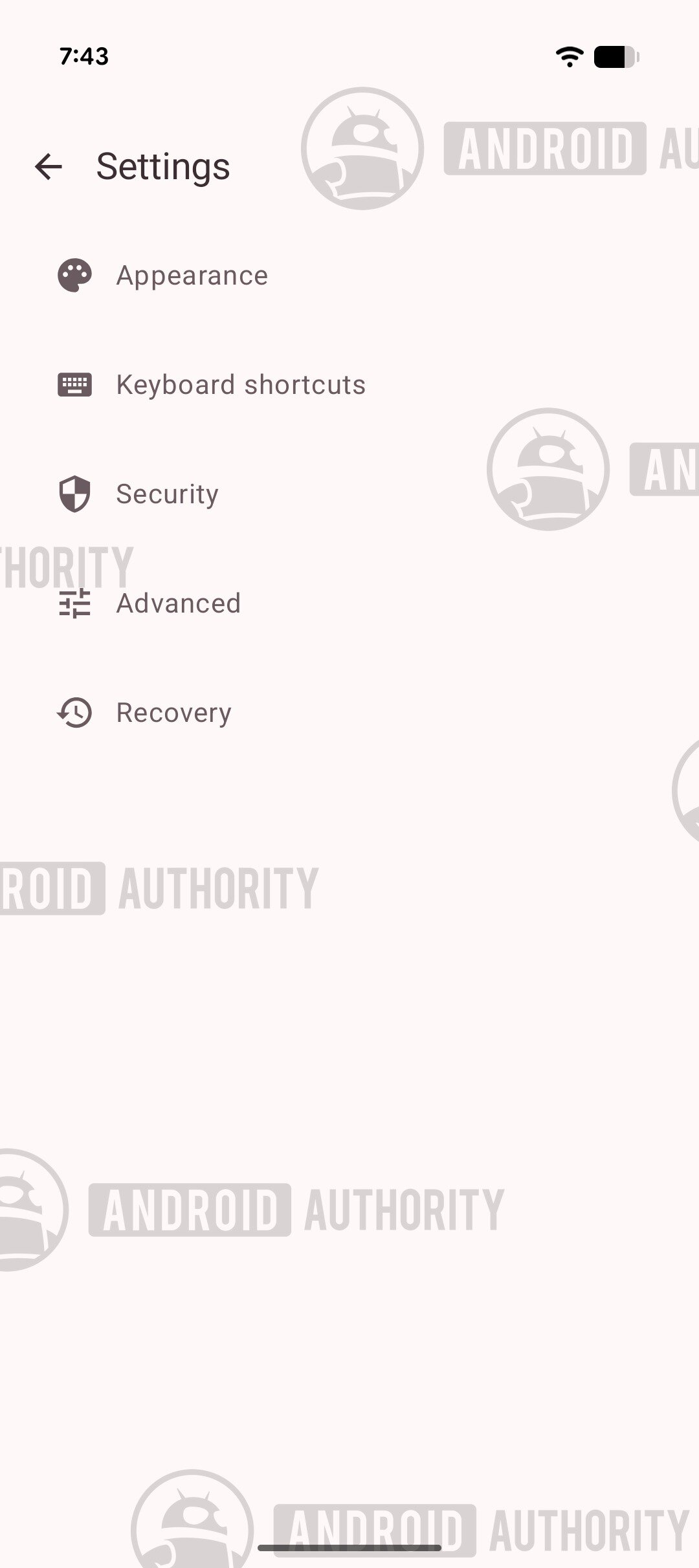 Android 17 QPR1 Beta 6 Terminal.jpg com marca d'água