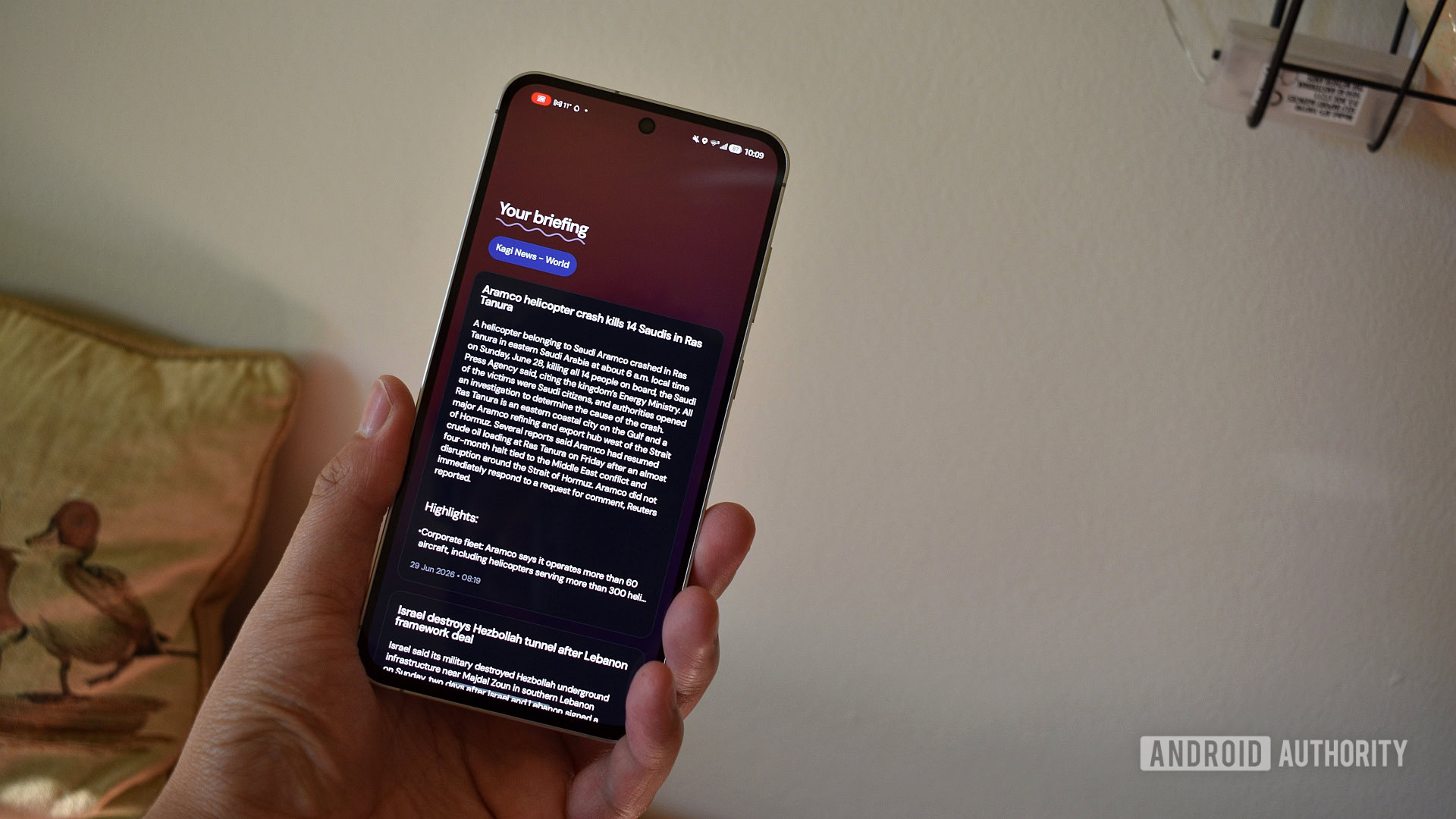 tela rss do iniciador stario lançador android