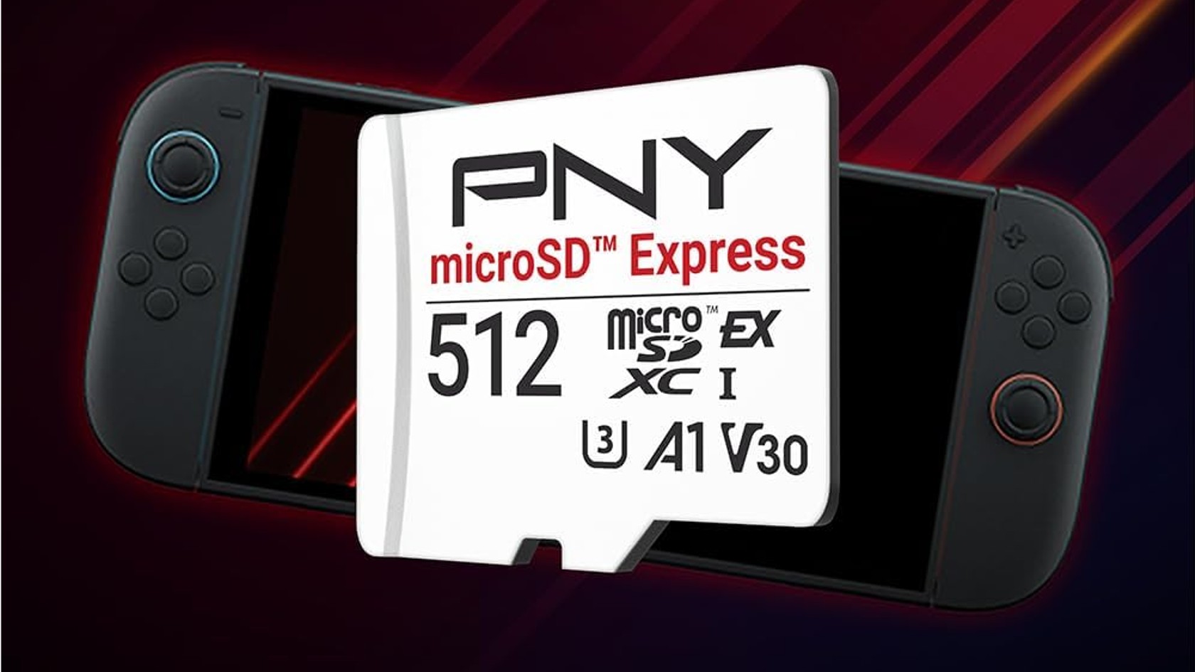 Imagem de imprensa PNY microSD Express 512 GB Imagem de imprensa PNY microSD Express 512 GB