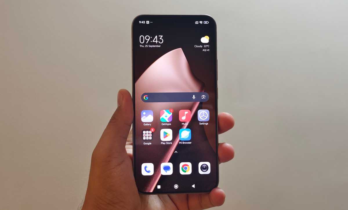 Android with Xiaomi HyperOS skin