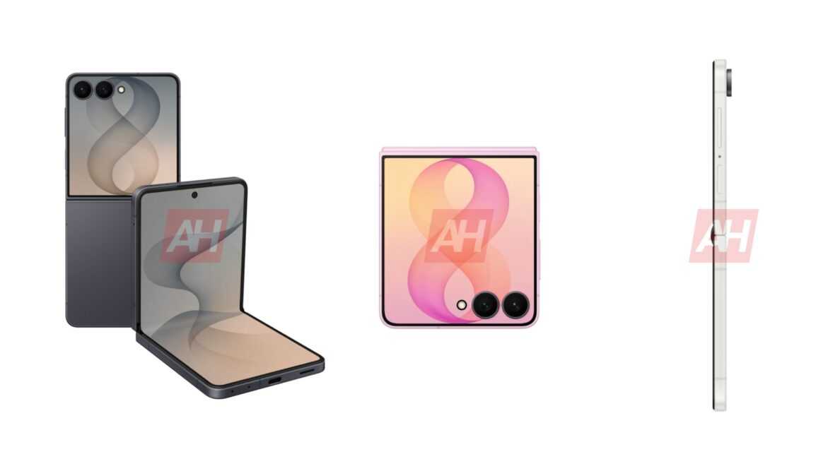 Samsung Galaxy Z Flip 8 leaked renders