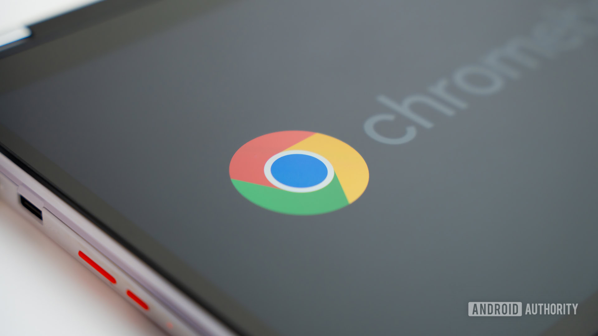 Chromebook com logotipo do Chromebook na tela - foto de stock (12)