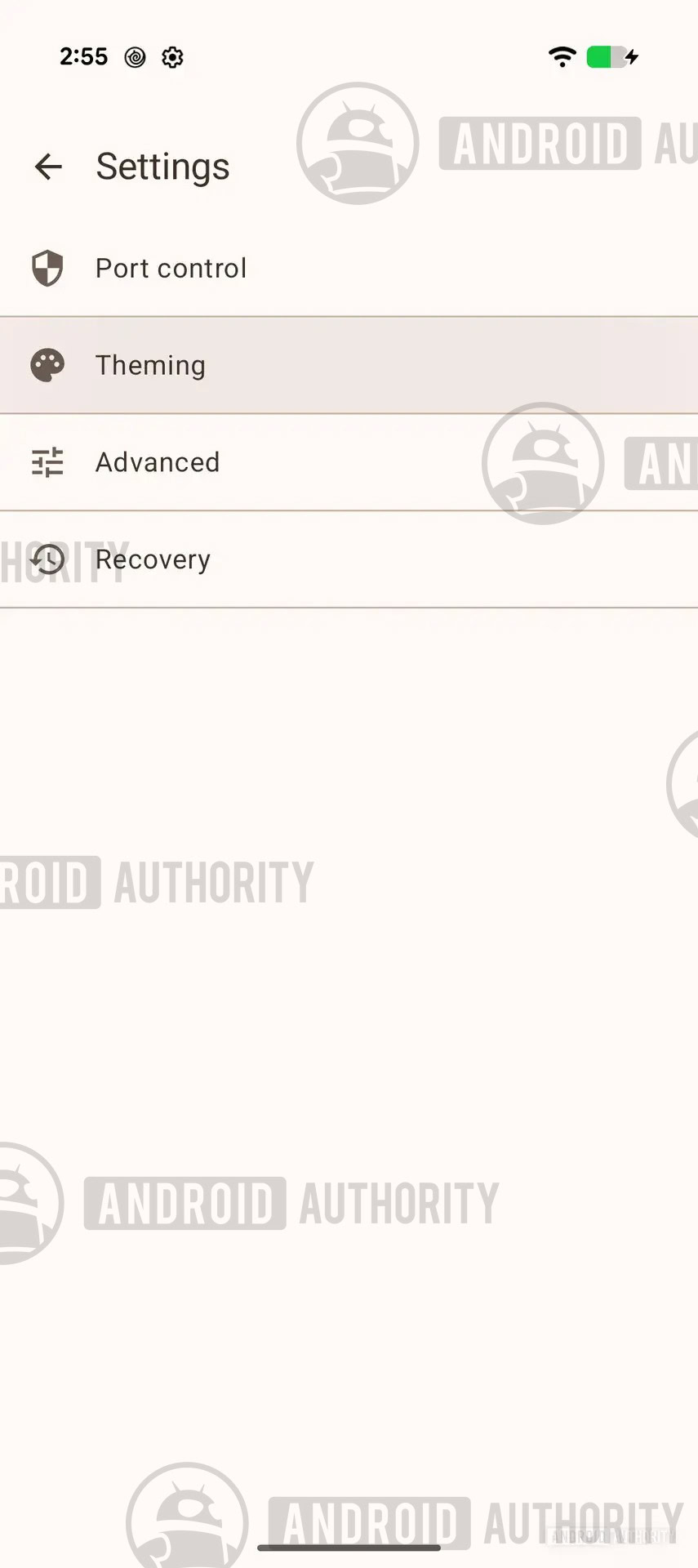 Temas de aplicativos Android 17 QPR1 Beta 1 Terminal 4.jpg cópia com marca d'água