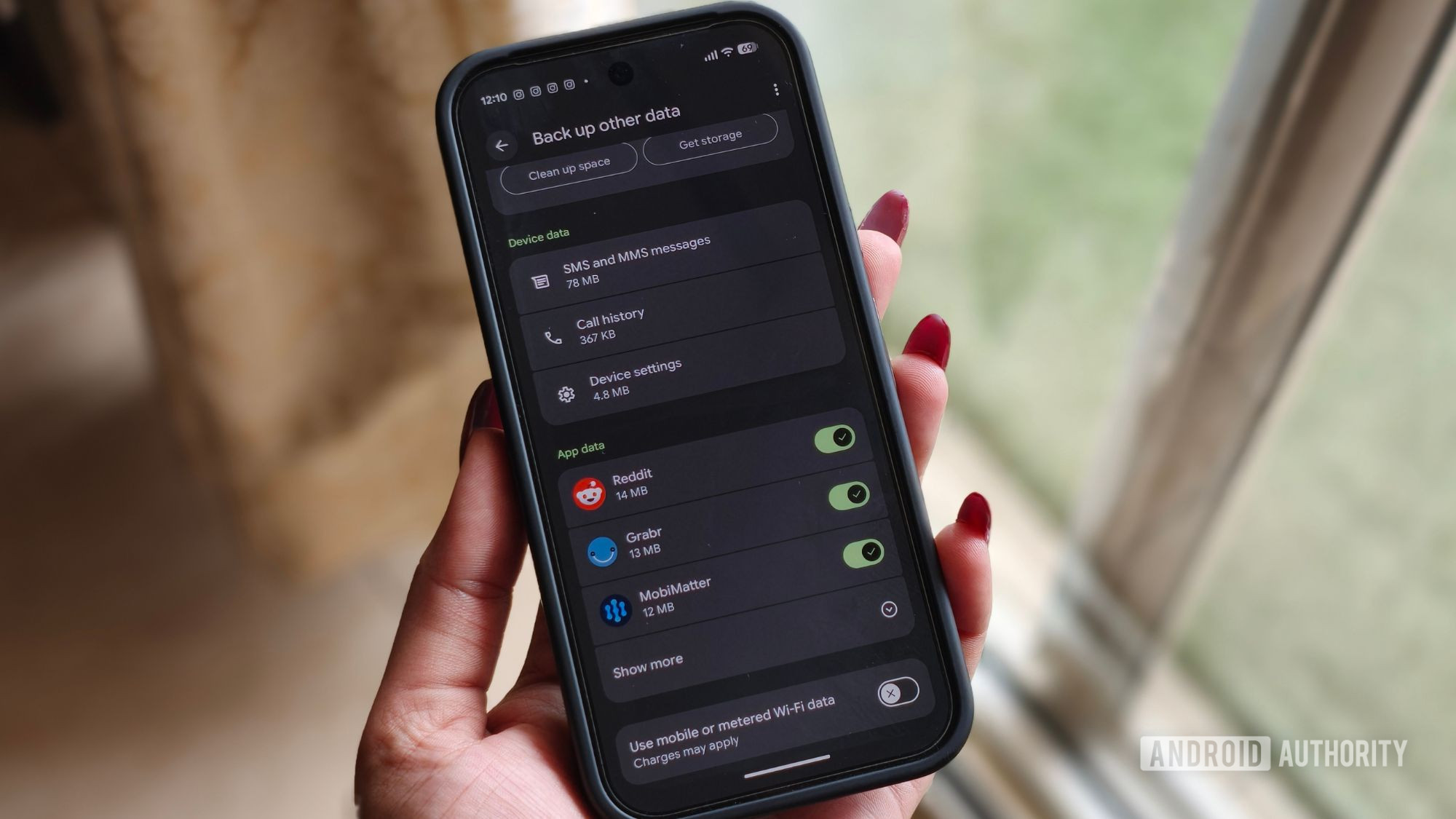 Faça backup de outras configurações de dados no Google Pixel 10 Pro Faça backup de outras configurações de dados no Google Pixel 10 Pro
