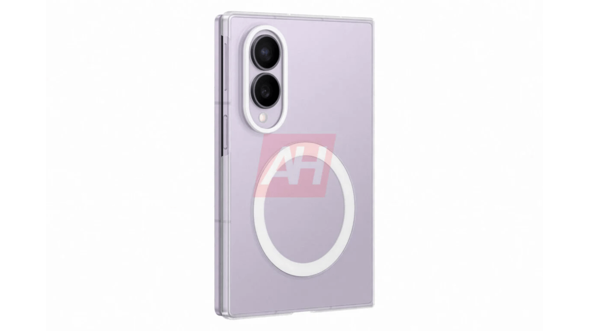 Samsung Galaxy Z Fold Wide Case Leak